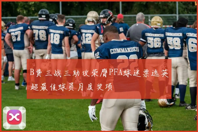 B费三战三助攻荣膺PFA球迷票选英超最佳球员月度奖项
